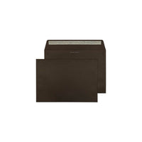 Blake - Enveloppes d'invitation brun fonce de couleur brun fonce - 9 po l x 12 3/4 po L - Chocolat amer - Paquet de 10-Chocolat Amer
