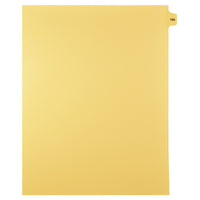 Markmaker - 25 tabs/PQT,5 PQT/Boite, Intercalaires imprimes Legal, Chamois, 1/15th coupe| format lettre, sans trous, Numero 166-Intercalaires imprimes Legal