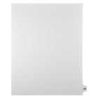 Markmaker - Intercalaires imprimes Legal, Blanc, 1/15th coupe, format lettre, sans trous, 25 tabs/PQT, 5 PQT/Boite, Numero 150-Intercalaires imprimes Legal