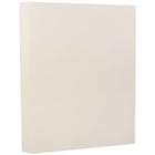 JAM Paper Papier couverture cartonné Strathmore fini vélin, 8 1/2 x 11 po, blanc naturel, 250 feuilles/rame-Taille : 8 1/2 x 11 po