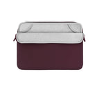 LOGiiX - Vibrance Essential Sleeve avec pochette pour ordinateurs portables jusqu'à 14 po - Bourgogne-13,44 po H x 9,75 po l x 0,63 po P