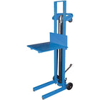 Vestil – Gerbeur hydraulique à plateforme, 20 larg. x 20 prof. (po), haut. de la plateforme abaissée de 3 1/8 po (LLH-202053-FW)-Capacité de levage : 500 lb