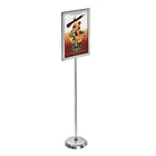 Azar Displays – Présentoir de plancher à cadre double, 22 x 14 po (300286)-Dimensions : 22 haut. x 14 larg. po