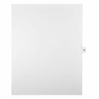 Mark Maker – Onglets séparateurs juridiques blancs, 1/15 onglets, format lettre, sans trous, numéro 53, 25/paquet-Onglets séparateurs blancs, 1/15 onglets