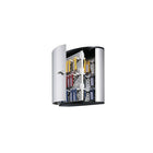 Durable - Armoire à clés avec verrou de sécurité, 54 clés, 11 9/10 x 4 4/5 x 11 po, argenté-L’armoire à clés prépercées simplifie le contrôle des clés