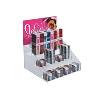 Présentoir escalier à 3 niveaux pour comptoir de Azar Displays : 12 larg. x 11,75 prof. x 7,13 haut. po (326048)-Présentoirs de comptoir