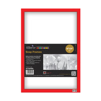 Seco - Snap Affiche Cadre Cas - 18" x 24" - Rouge-Cadre affiche