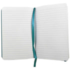 JAM Paper - Carnet ligné à couverture rigide, fermeture à élastique, format voyage (4 x 6 po), bleu, 2/paquet (340528850g)-5