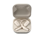 Shokz - Micro antibruit pour casque Bluetooth OpenFit à conduction d’air autour de l’oreille - OpenBass - Beige-Micro Antibruit : Appels limpides grâce à une réduction avancée du bruit.