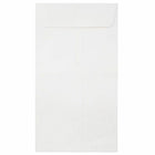 JAM Paper #16 Enveloppes commerciales avec politique - 5,875" x 12 - Blanc - Paquet de 25-Couleur : blanche