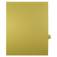 Mark Maker – Onglets séparateurs juridiques beiges, 1/25 onglets, format lettre, sans trous, numéro 92, 25/paquet-Onglets séparateurs beiges, 1/25 onglets