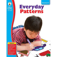 Livre numérique : Carson Dellosa - Everyday Patterns, 104453-EB, préscolaire à maternelle-Vous recevrez deux courriels : le premier confirmant la totalité de votre commande et le second comportant un lien de téléchargement. Vous pourrez utiliser le lien de téléchargement immédiatement ou plus tard, comme vous le voulez.