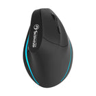 Marvo Scorpion Wireless 2.4Ghz, 2400DPI avec batterie rechargeable, lumière LED bleue, souris de jeu ergonomique pour droitier-Enhanced control for palm and claw grip styles