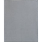 Merangue - Porte-document à deux pochettes Hilroy, format lettre, gris-Peut contenir jusqu'à 100 feuilles de papier de format lettre (50 par pochette)