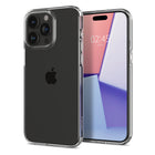 Spigen - Crystal Flex pour iPhone 15 Pro - Cristal Clair-La protection fine et transparente reste pratique pour les poches et l'adhérence