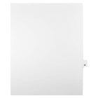 Mark Maker – Onglets séparateurs juridiques blancs, 1/25 onglets, format lettre, sans trous, numéro 92, 25/paquet-Onglets séparateurs blancs, 1/25 onglets