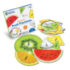 Learning Resources - Fractions magnétiques de fruits-apprentissage des nombres pour les enfants : Introduisez des fractions, des équivalences, des ajouts et des soustractions, et d'autres compétences en mathématiques précoces avec ces puzzles amusants de fractions de fruits !