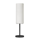 Dainolite - Lampe de table à incandescence moderne Paza, 1 lumière, noir mat avec verre blanc-Ajoute une touche unique à votre espace