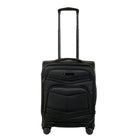 Air Canada - Valise à roulettes souple de 20 po Central Collection - Noir-Construit en polyester durable