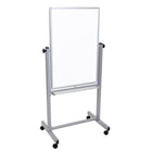 Luxor - Tableau blanc magnétique réversible 24 po x 36 po (L720)-Le tableau blanc mobile magnétique et réversible Luxor L270 de 24 po x 36 po est conçu pour la salle de classe, la salle de rénunion et plus. Il est doté de quatre roulettes pour une mobilité améliorée.