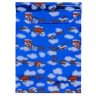 JAM Paper Enveloppe ouverte au bout avec revêtement intérieur et rabat droit, 6 1/4 x 7 7/8 po, bleu Noël, 25/pqt-Matériel : aluminium