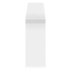 Monarch Specialties - 2429 Table D'Appoint 48 po L - Console D'entrée Blanc-Garantie : 1 an limite pour les pieces