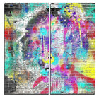 Designart – Œuvre d’art de rue sur toile, amour pour la ville (PT3637-40-40)-Impression