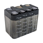 Merangue - Tirelire QuickSilver (1008-3011-00-000)-Fentes de pièces de monnaie comprises : 1 x 0,05 $, 2 x 0,10 $, 2 x 0,25 $, 1 x 1 $, 1 x 2 $