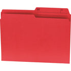 Hilroy - Chemises de classement, rouge, format lettre, 9 po x 11 3/4 po, paquet de 100-Chemises à dossier de format lettre