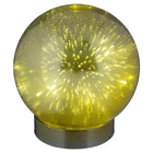 Globe lumineux étoilé, doré 66931DF-2
