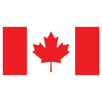Drapeau du Canada, poly tricot triple, 72 po x 144 po-Drapeau en polyester à 100 % de 72 po x 144 po pour l'intérieur ou l'extérieur