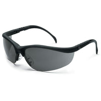 Crews, Lunettes De Sécurité Klondike Lentille Grise/Fumée, Revêtement Antibuée/Anti-Égratignures, Csa Z94.3, paquet de 12-Revêtement des lentilles Antibuée/anti-égratignures