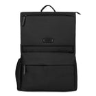 Bugatti, BKP2229BU-BLACK – Collection Reborn – Sac à dos ultraléger – Fait de matériaux recyclés à 100% - Noir-49 x 37 x 11,5