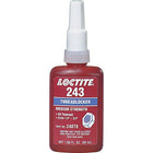 Loctite - Composé De Blocage 243 Tolérant À L'Huile, Bleu, Moyen, 87 G, Bouteille, paquet de 2-Couleur Bleu