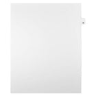 Mark Maker – Onglets séparateurs juridiques blancs, 1/25 onglets, format lettre, sans trous, numéro 30, 25/paquet-Onglets séparateurs blancs, 1/25 onglets