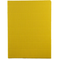 JAM Paper - Chemises cannelées ondulées, jaune, paq./12 (87499dg)-Jaune
