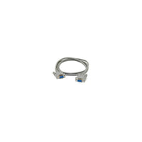 StarTech  Câble série MXT100FF de 6 pi DB9 vers DB9-Connecteurs femelles DB-9 (9 broches D-Sub) pratiques pour le transfert de données
