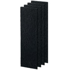 Filtre à charbon actif de rechange/petit/paq. de 4 pour Fellowes AeraMax 90/100/DX5-Le filtre à charbon actif élimine les odeurs et capture les grosses particules en suspension dans l’air