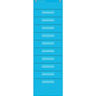 Classeur 10 pochettes TCR, pois turquoise (TCR20738)-10 pochettes format dossier