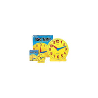 Learning Resources ? Horloge de démonstartaion 12 heures Big Time Learning Clock-Groupe d’âge et niveau : Convient aux enfants de 4 à 9 ans, de la prématernelle à la 4e année