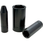 Gray Tools – Douilles profondes pour clé à chocs de 21 mm x 1/2 po, 6 pans-Taille : 21 mm