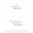 MILLBROOK - Carte de souhaits Enveloppes - 5-3/8 po L x 7-3/4 po H - Fleurs sepia - Paquet de 18-Cartes pliees 5-3/8 po x 7-3/4 po