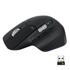 Logitech MX Master 3 Advanced Souris sans fil - Défilement Rapide - Suvi 4000 DPI Toute Surface - Confortable - Noir-Nous avons réinventé la roulette. Le tout nouveau défilement électromagnétique MagSpeed est suffisamment précis pour s'arrêter sur un pixel et suffisamment rapide pour faire défiler 1 000 lignes en une seconde