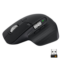 Logitech MX Master 3 Advanced Souris sans fil - Défilement Rapide - Suvi 4000 DPI Toute Surface - Confortable - Noir-Nous avons réinventé la roulette. Le tout nouveau défilement électromagnétique MagSpeed est suffisamment précis pour s'arrêter sur un pixel et suffisamment rapide pour faire défiler 1 000 lignes en une seconde