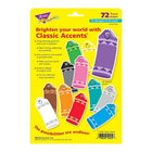 Trend Enterprises - Petites décorations classiques pour prématernelle à 2e année, crayons de couleur, 216/ensemble-Groupe d’âge et niveau : Enfants de 3 à 8 ans, de la prématernelle à la 2e année