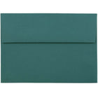 JAM Paper - Enveloppes format livret à rabat droit avec fermeture gommée, 5 1/4 x 7 1/4 po, sarcelle, 1000/paquet-Bleu sarcelle