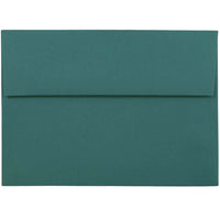 JAM Paper - Enveloppes format livret à rabat droit avec fermeture gommée, 5 1/4 x 7 1/4 po, sarcelle, 1000/paquet-Bleu sarcelle