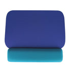 DAC MP-25 - Tapis de souris économique doté d'un repose-paume, bleu-Aide à positionner ergonomiquement les poignets