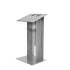 Urbann Lutrin K6 sans roulettes, aluminium-Couleur : Gris clair