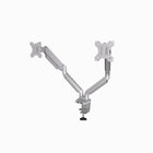 Fellowes - Bras articulé double moniteur Platinum Series - argent-Le système innovant de gestion des câbles réduit l’encombrement.